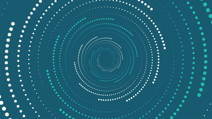 Abstarct spiral spinning two color background in vortex style.