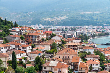 Naklejka na ściany i meble Lake Ohrid, Macedonia