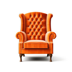 Armchair orange
