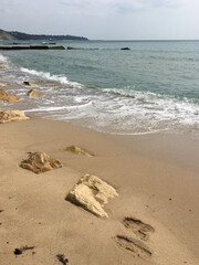 Beautiful view from Black sea in Varna - Bulgaria 