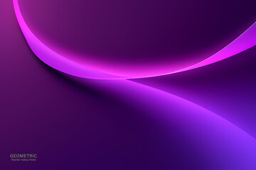 Minimal Abstract Dynamic textured background design in 3D style with violet pink color. Vector illustration.