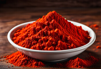 An image capturing the vibrant and fiery essence of cayenne pepper