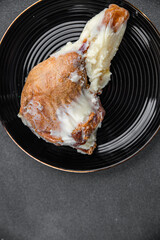 duck leg confit cooked duck meat fresh eating cooking appetizer meal food snack on the table copy space food background rustic top view