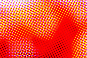 Naklejka premium Artistic background wallpaper with color halftone effect