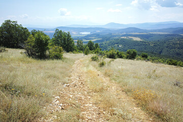 Landscape of Rudina mountain, Bulgaria