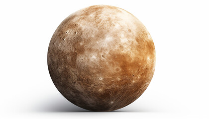 Mercury Planet Elevation Front View

