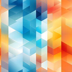 Naklejka premium square mosaic