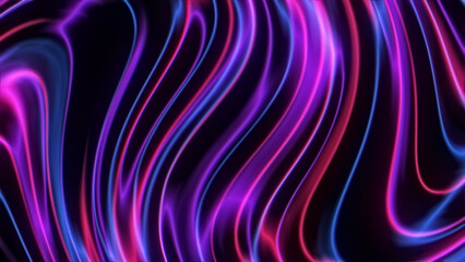 Fractal colorful swirl stripped background