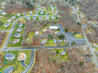 Aerial Drone of Mount Olive Budd Lake New Jersey