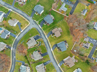 Aerial Drone of Mount Olive Budd Lake New Jersey