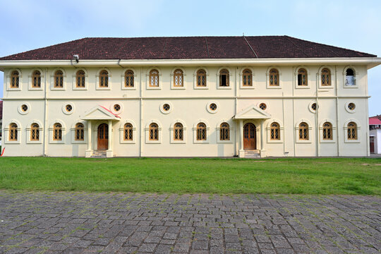 Colonial architecture building from the Fort Kochi