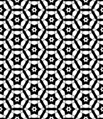 Black seamless abstract pattern. Overlay for background and backdrop. Ornamental design. PNG graphic illustration with transparent background.