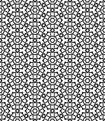 Fototapeta premium Black seamless abstract pattern. Overlay for background and backdrop. Ornamental design. PNG graphic illustration with transparent background.