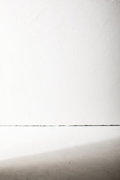 White plaster corner surface

