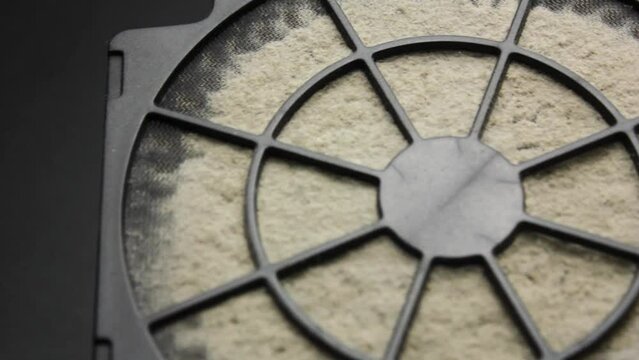 Dust on PC. Filter mesh the PC is covered in dust.