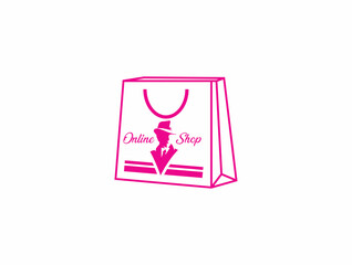 Shopping Bag Collection Design Vector