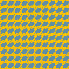 Seamless pattern with geometric shapes.