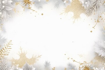 Empty christmas themed background