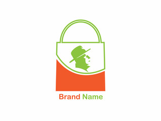 Shopping Bag Collection Logo Design Vector