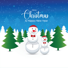 Merry Christmas Day Background Design Vector