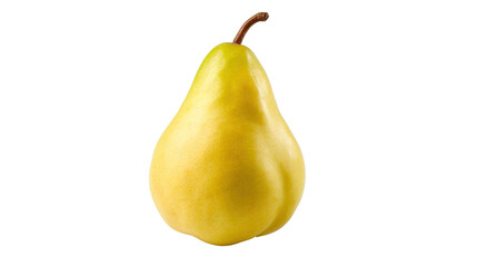 Fresh pear isolated on transparent background, PNG image with background removed, created with Generative Ai technology.