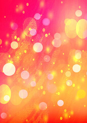 Red bokeh background for seasonal, holidays, event celebrations and various design works