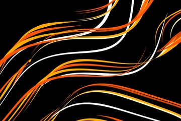 black abstract background with lines