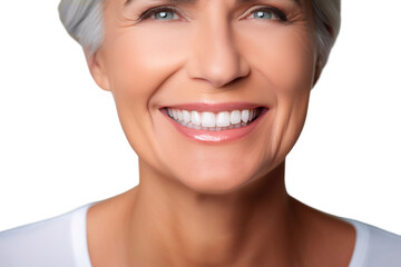 Portrait of a elderly woman perfect smiling Dentistry picture, 