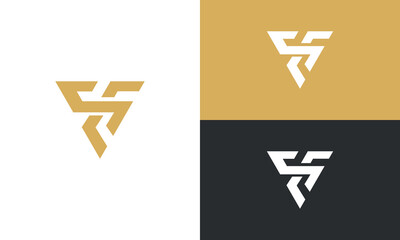 collection of initials s and c logo design vector