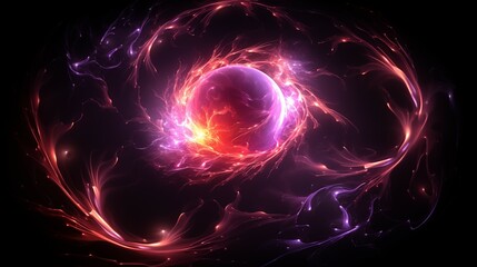 Obraz premium Anomaly Unleashed: Galactic Spectacle