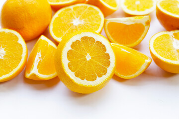 Fresh orange fruit, high vitamin c