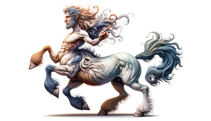 Obraz na płótnie Canvas Mythical Centaur Illustration