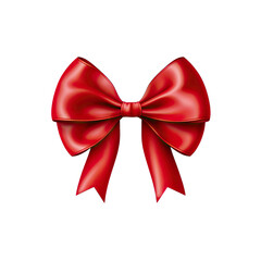 Gift Ribbon. Isolated on a Transparent Background. Cutout PNG.