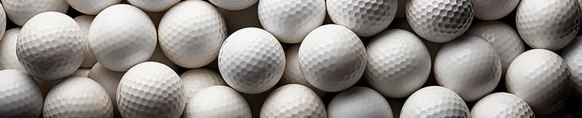 golf balls pattern - obrazy, fototapety, plakaty