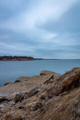 the coast of the sea