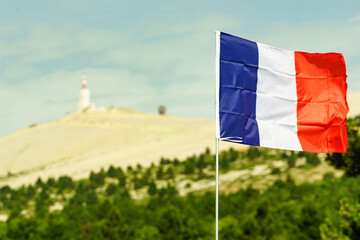 Mont Ventoux, mountain in Provence, France. - obrazy, fototapety, plakaty