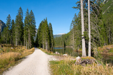 Südtirol - Cortina d´Ampezzo, Plätzwiese, Dürrenstein, Bahntrassenradweg, Radwanderung, Italien, 