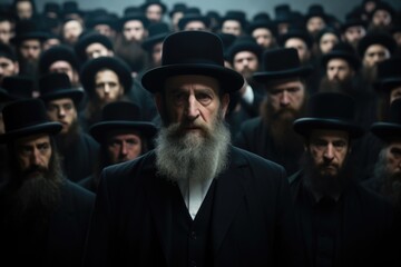 Fototapeta premium Judaic religion, Judaism, Jews religious, national and ethical worldview, first Abrahamic relationship, Star of David, prayer, holy symbol, cultural indentity, authenticity