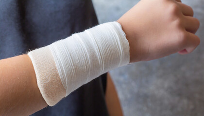 polso frattura fasciatura gesso ingessatura polso infortunio 