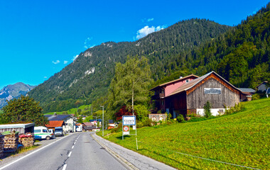 Klösterle im Klostertal, Bezirk Bludenz (Vorarlberg, Österreich)