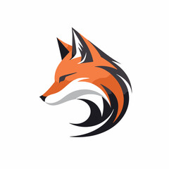 Fox in cartoon, doodle style. Isolated 2d vector illustration in logo, icon style, Eps 10. AI Generative