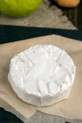 soft fresh cheese with noble white mold that you can eat