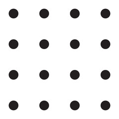 Minimalist Dotted Shape