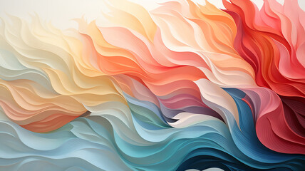 bright multicolored paints, gradient transition spectrum, abstract background mixing a swirl of colors - obrazy, fototapety, plakaty