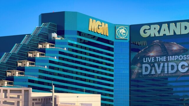 MGM Grand Hotel and Casino in Las Vegas - LAS VEGAS, USA - OCTOBER 31, 2023