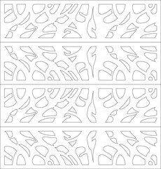 vector illustration, sketch of a modern minimalist abstract background pattern design