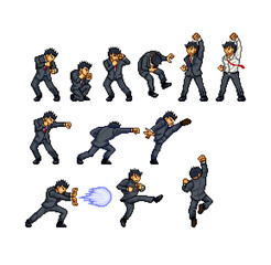 ビジネスマン格闘家01オール