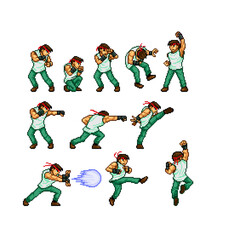 Tシャツ男性格闘家03オール