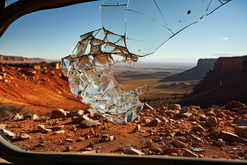 A small green plant sprouting from the ground