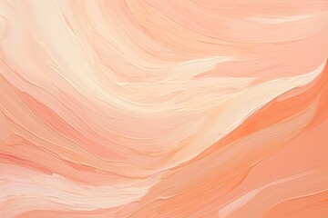 Fototapeta premium Peach Fusion: Abstract Art Background in Mesmerizing Shades
